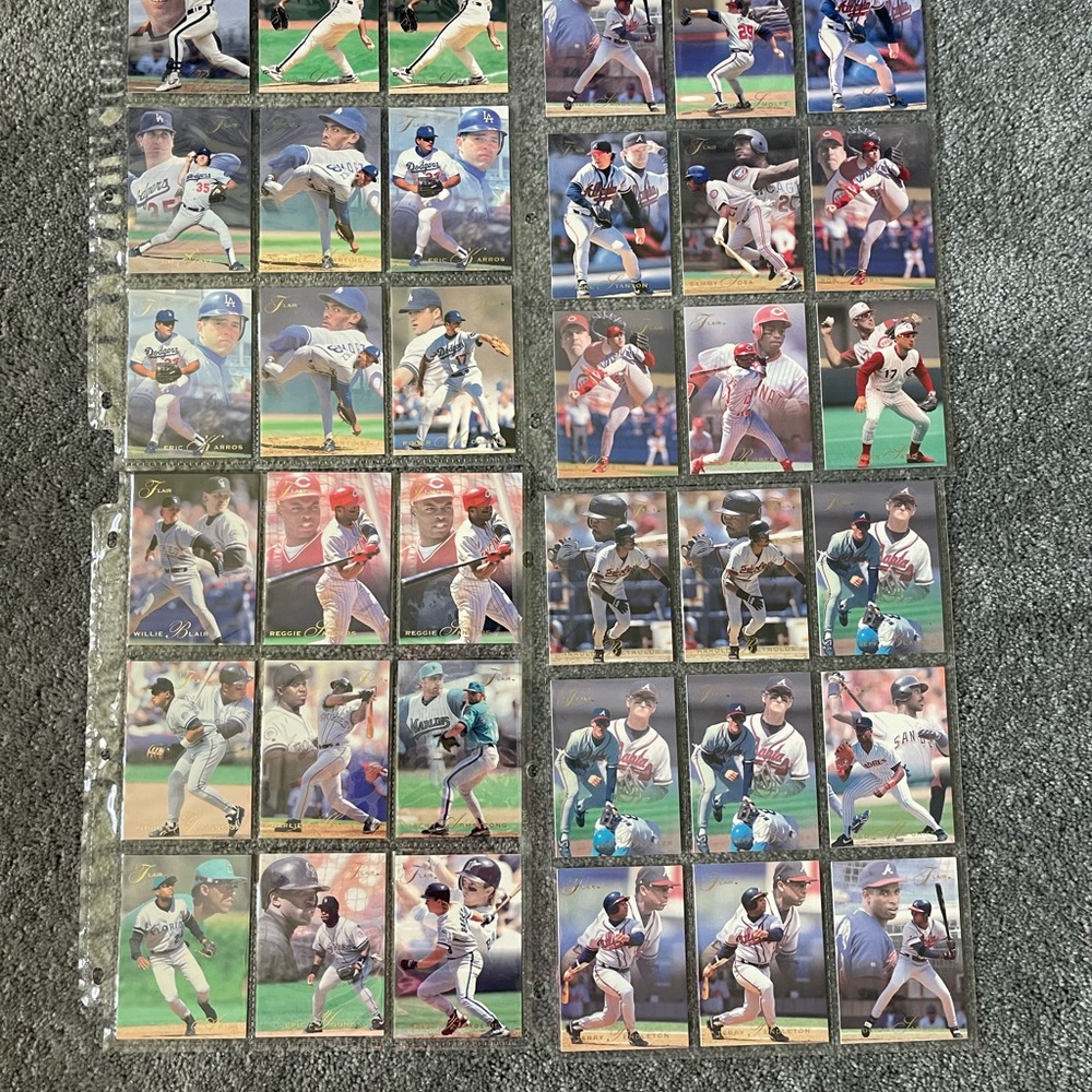 Baseball cards